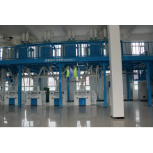 Professional Grain Machinery Manufacturer Offers Steel Frame Wheat/Corn/Rice/Bean Flour Production Line